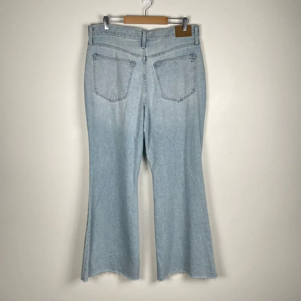 Madewell baggy flare